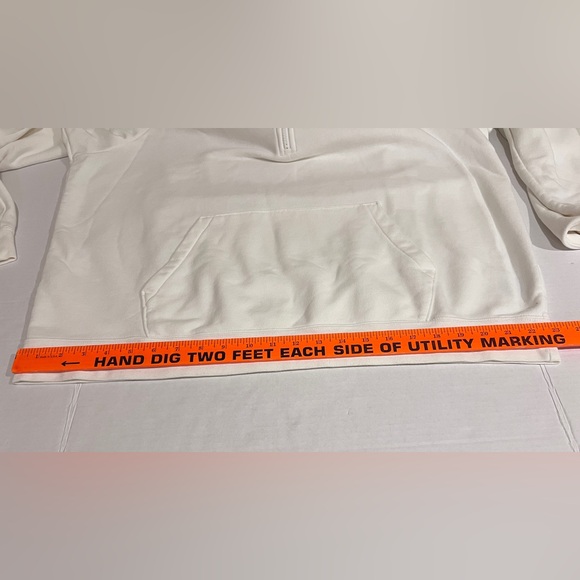 Women's Nike Classic White Sportswear Club Fleece Quarter-Zip Sweatshirt XL - Picture 5 of 7